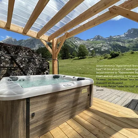 Chalet Inarpa - Appartements Et Suites La Clusaz Exterior photo